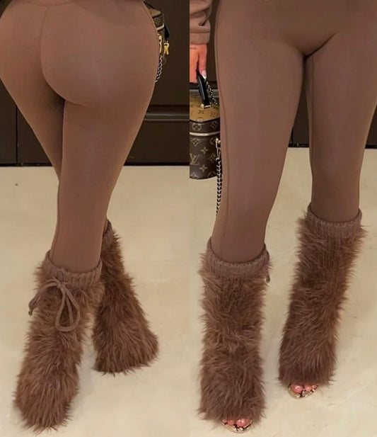Fuzzy Leg Warmers